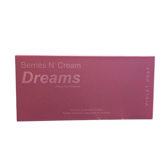 Violet Voss Berries N Cream Dreams Eyeshadow Palette 10 Shades New Sealed - Picture 8 of 11